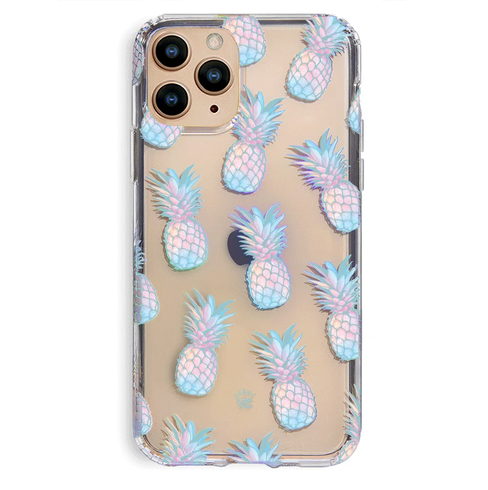 Pineapple Holo iPhone Case