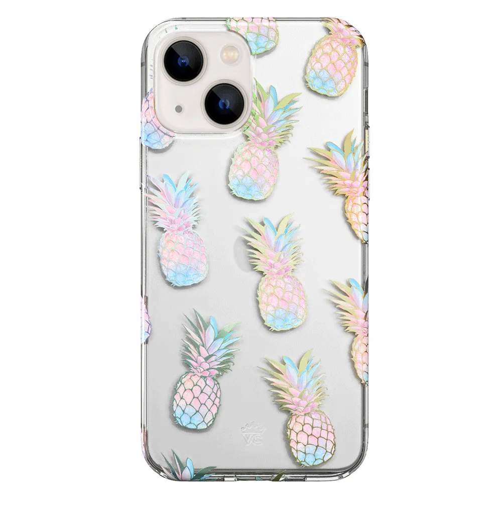 Pineapple Holo iPhone Case