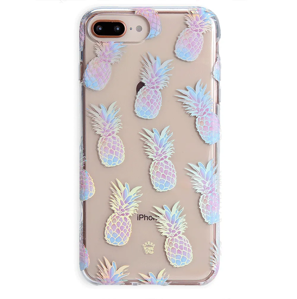 Pineapple Holo iPhone Case