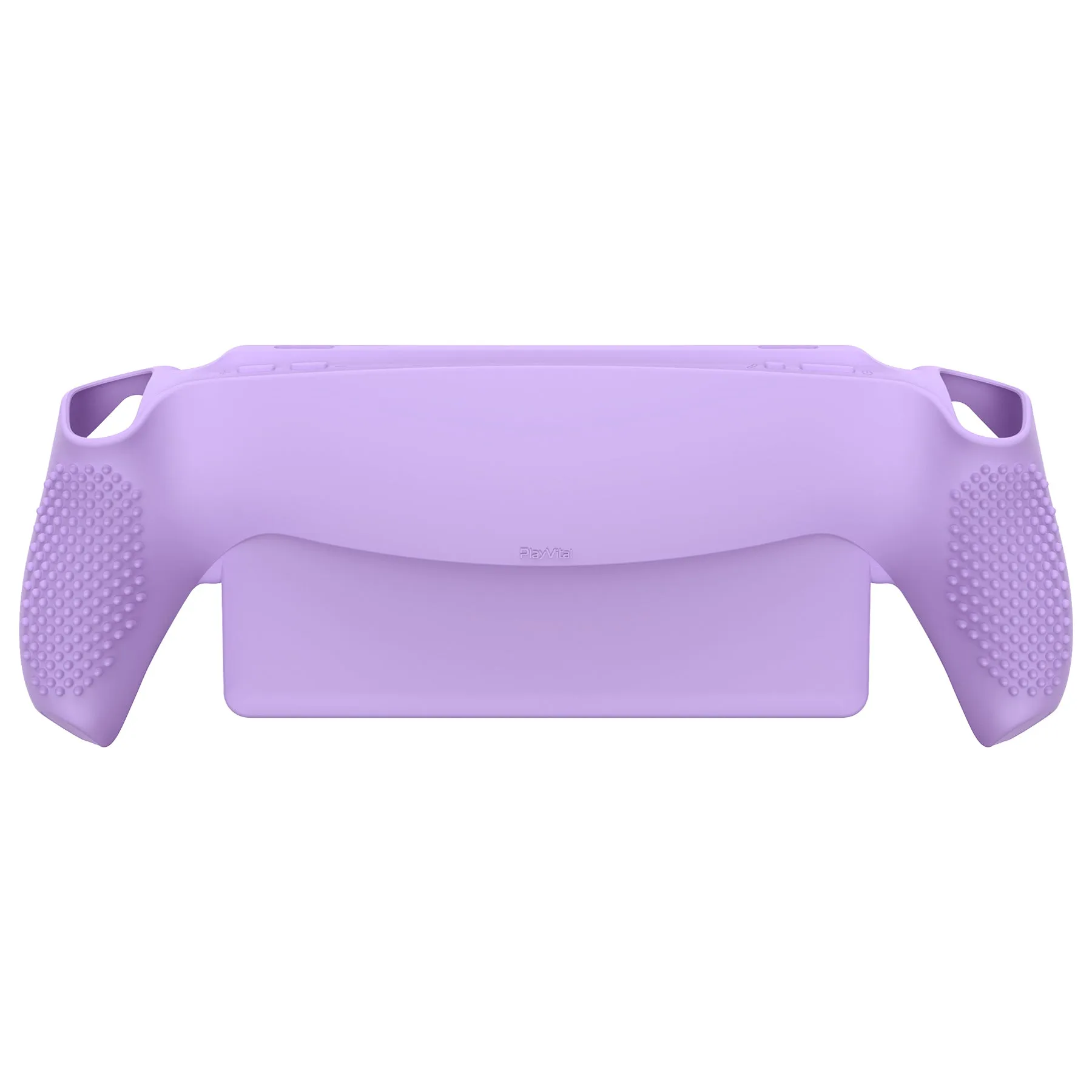 PlayVital 3D Studded Edition Anti-Slip Silicone Protective Case with Thumb Grips for PS Portal Remote Player - Mauve Purple - CYRPFP004