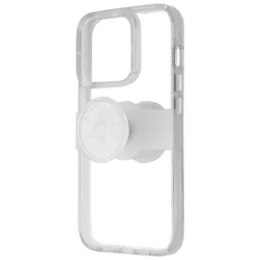 PopSockets PopCase with Holder for iPhone 13 Pro - Clear/Frost