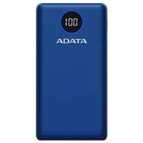 Power Bank Usb 20000Mah Blue/Ap20000qcd-Dgt-Cdb Adata