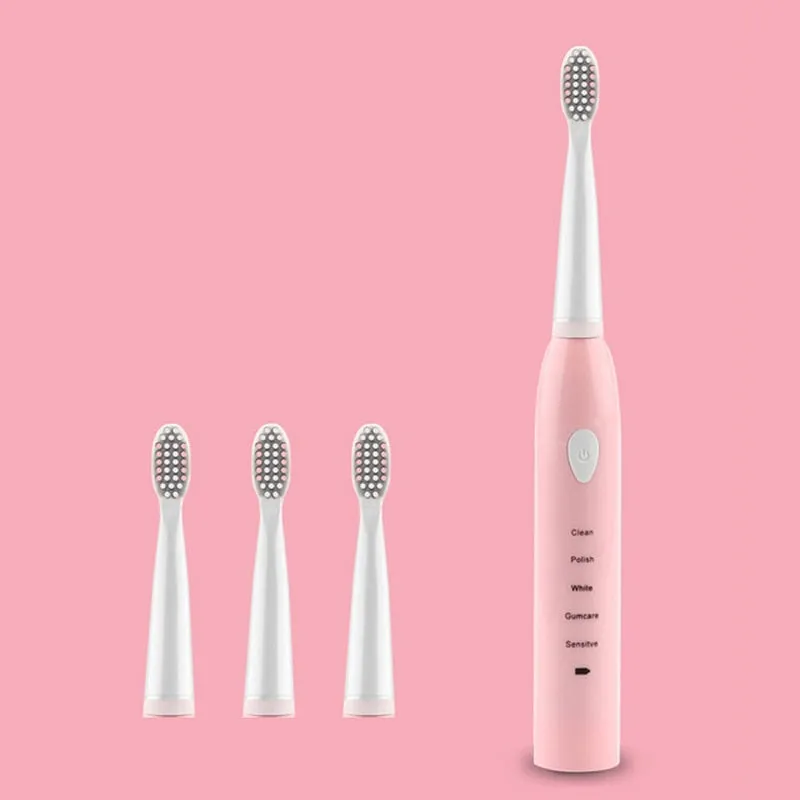 Powerful Ultrasonic Sonic Electric Toothbrush USB Charge Rechargeable Tooth Brush Washable Electronic Whitening Teeth Brush J110