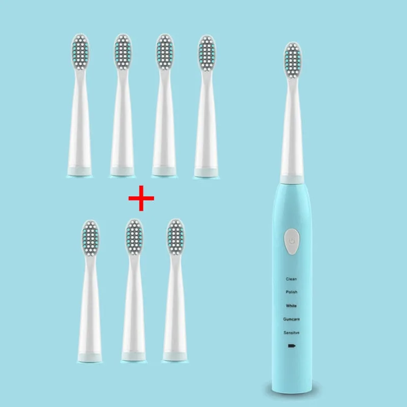 Powerful Ultrasonic Sonic Electric Toothbrush USB Charge Rechargeable Tooth Brush Washable Electronic Whitening Teeth Brush J110