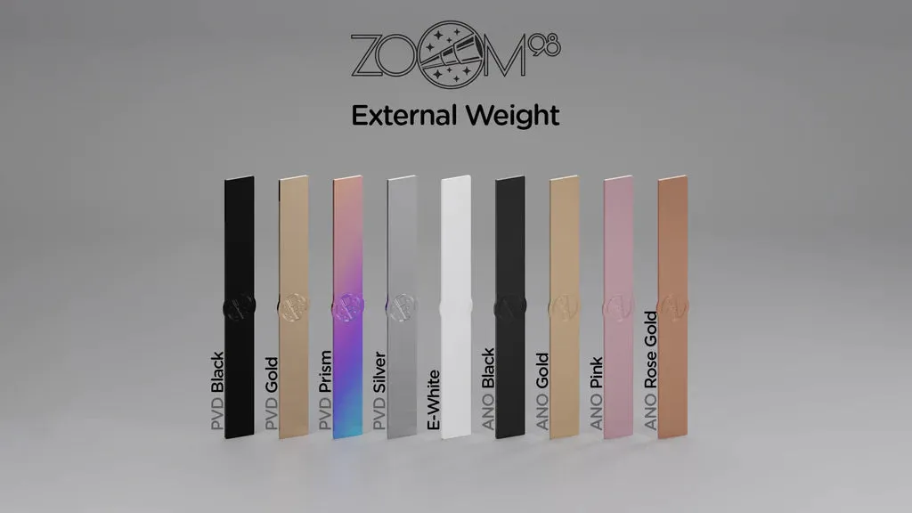 [Pre-Order] Zoom98 Extra Knobs & Weights