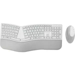 PRO FIT ERGONOMIC WIRELESS KEYBOARD AND MOUSE - GREY