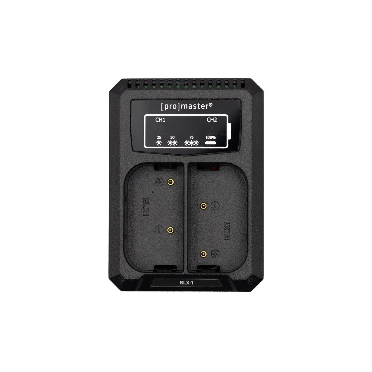 Promaster 61579 Dually Charger - USB for OM System BLX-1