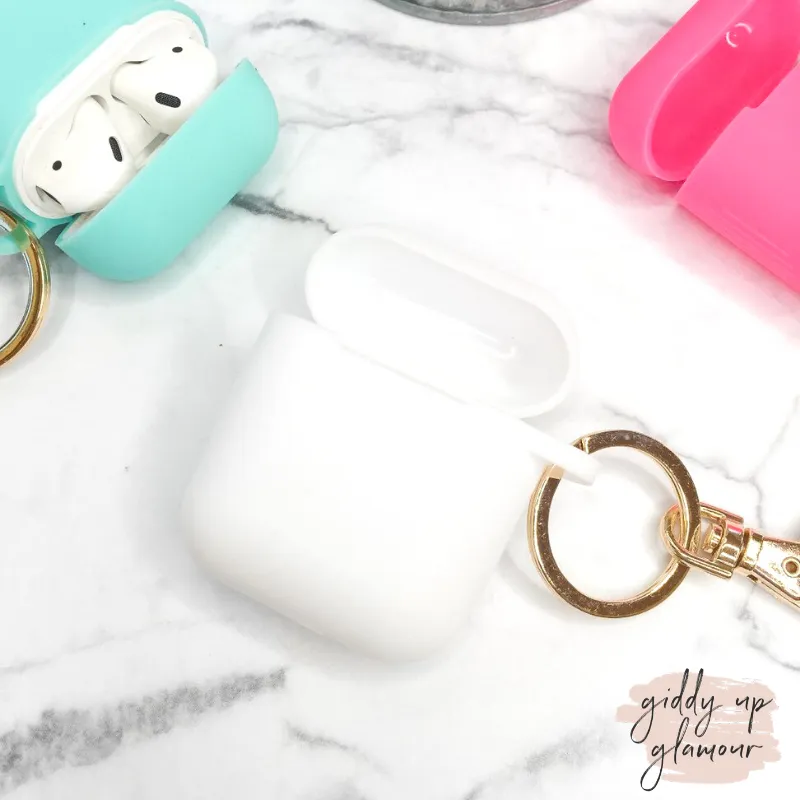 Protective AirPods Cover in White