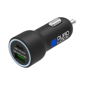 Quad Lock 360 Accessory - Dual USB 12V Car Charger