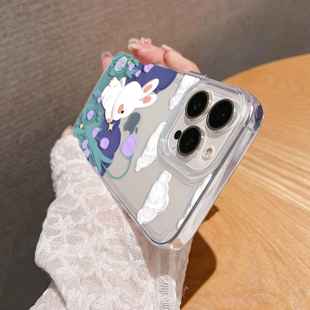 Rabbit Scenery Clear Silicon Case