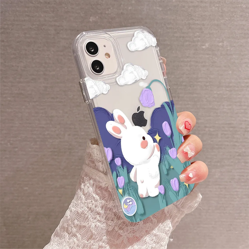 Rabbit Scenery Clear Silicon Case