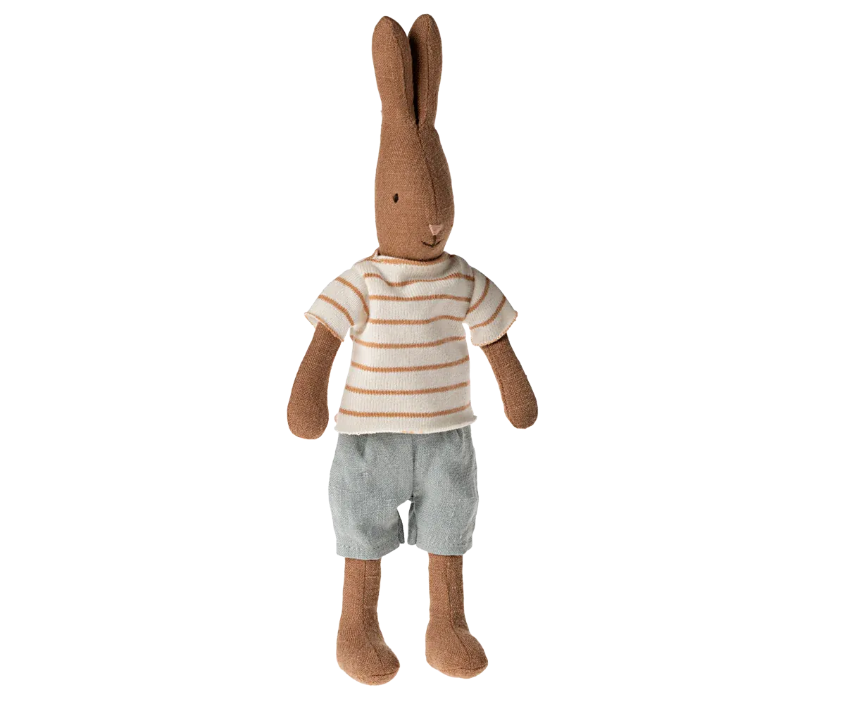 Rabbit Size 1 - Chocolate : Stripe Top