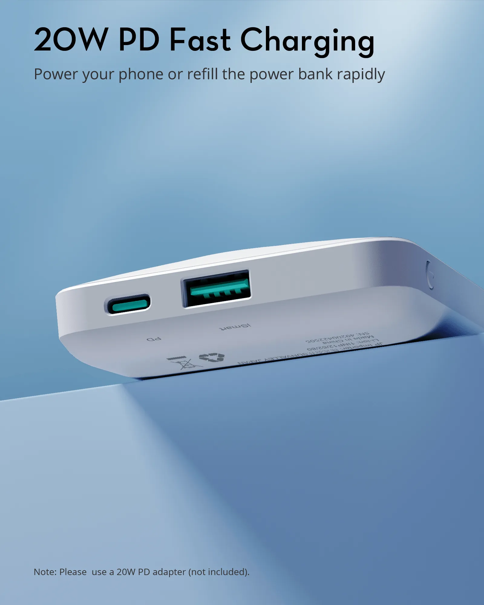 RAVPOWER 10000mAh Magsafe Magnetic Wireless Power Bank - PB1212