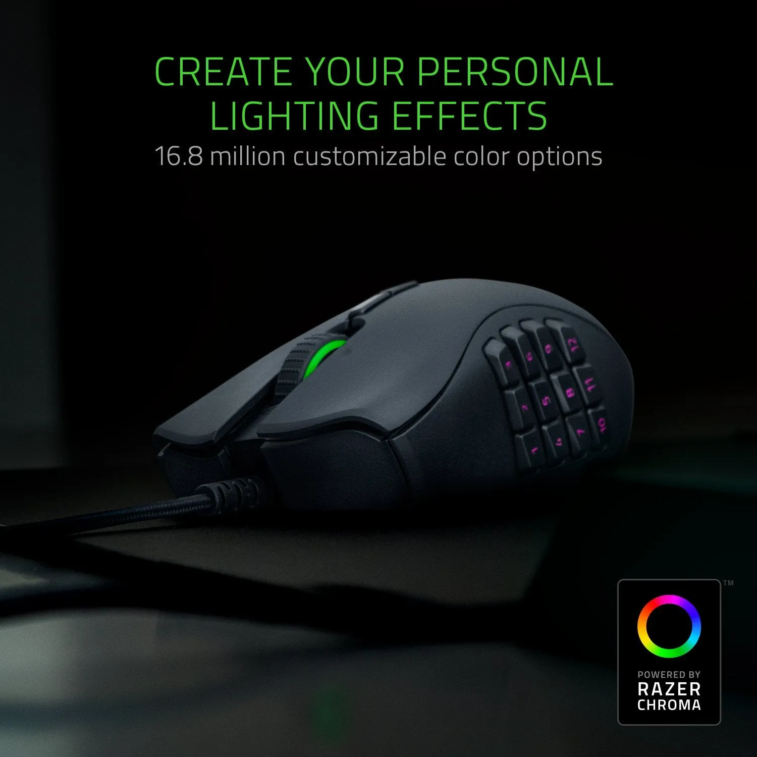 Razer Naga Trinity Wired Gaming Mouse