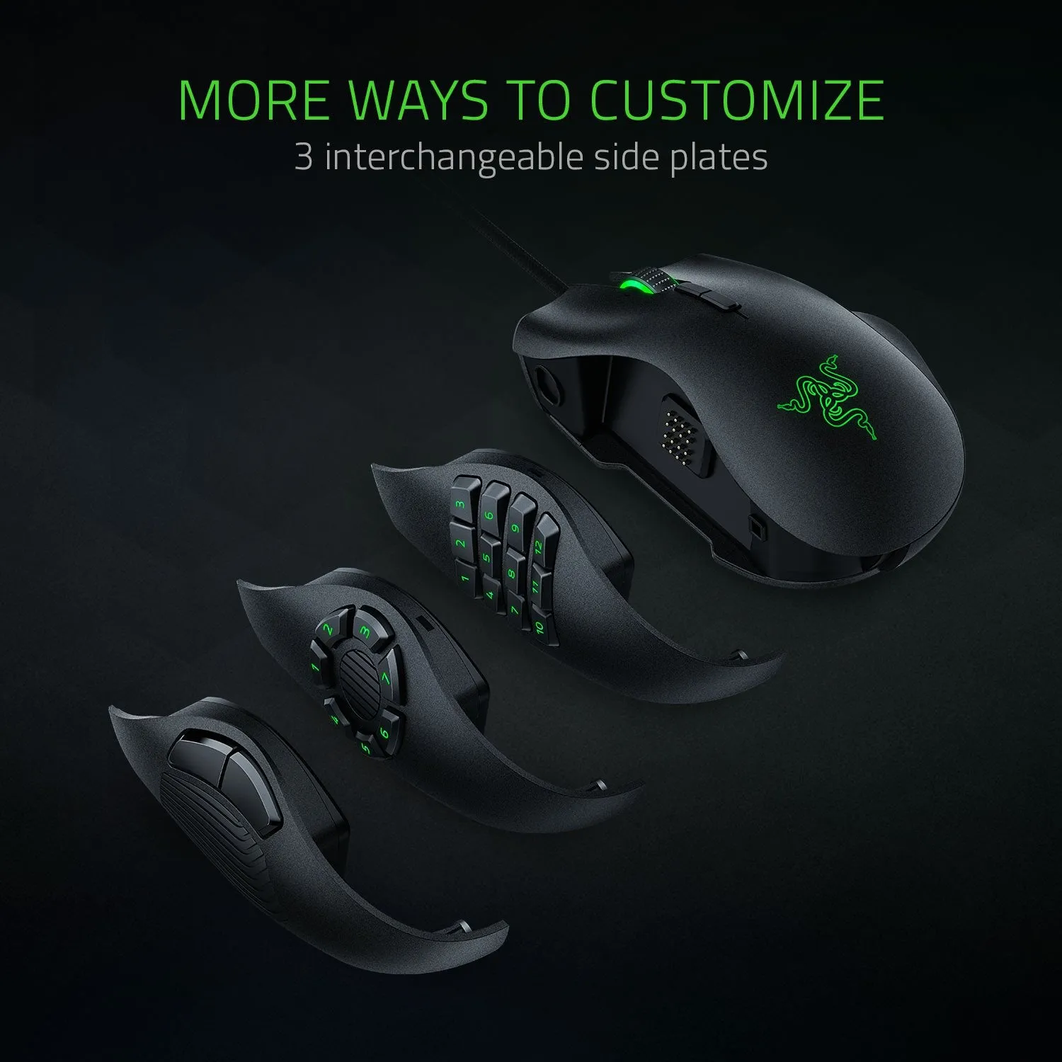 Razer Naga Trinity Wired Gaming Mouse