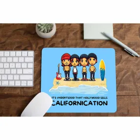 Red Hot Chili Peppers Mousepad - Hollywood Sells Californication