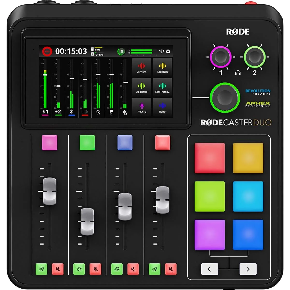 RODECaster Duo Integrated Audio Production Studio