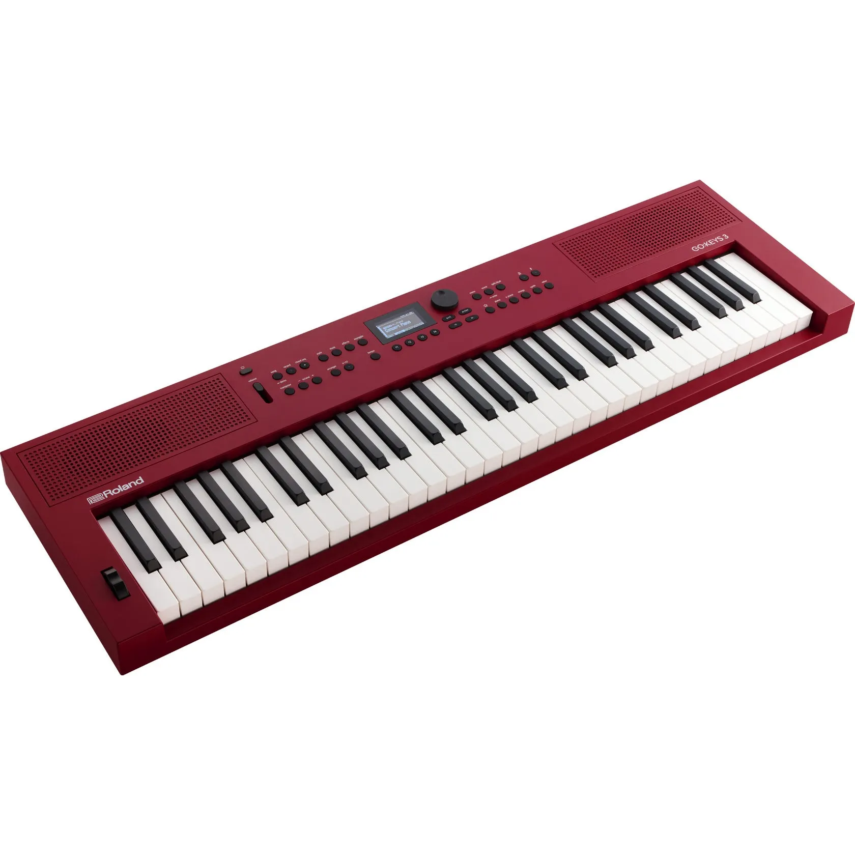 Roland GOKEYS3-RD GO:KEYS 3 Music Creation Keyboard, 61-key, Dark Red