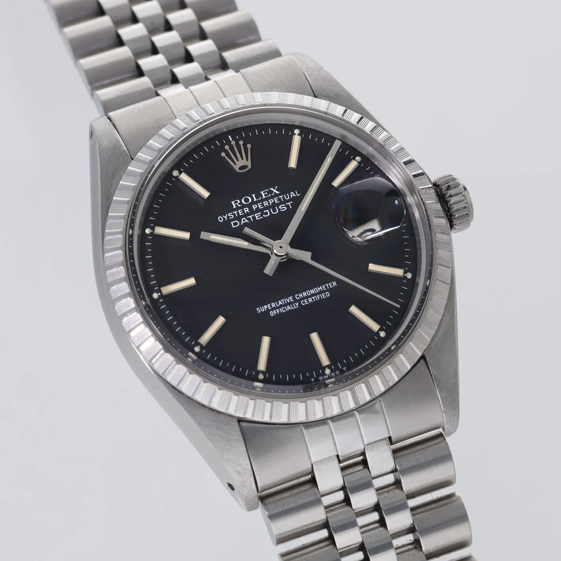 Rolex Datejust 1603 Black Dial