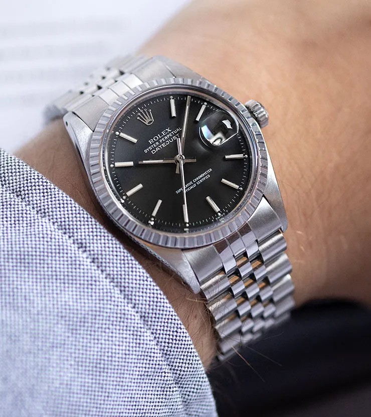 Rolex Datejust 1603 Black Dial