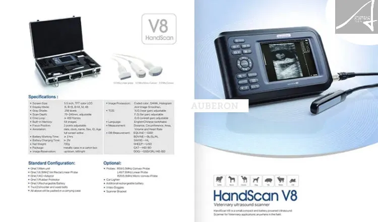 SALE! Veterinary Ultrasound Machine Portable Lightweight Handheld $2049 incl Convex Probe