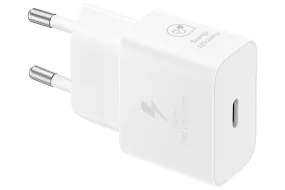 Samsung Quick Charger Usb C 25W With Data Cable White T2510xwe