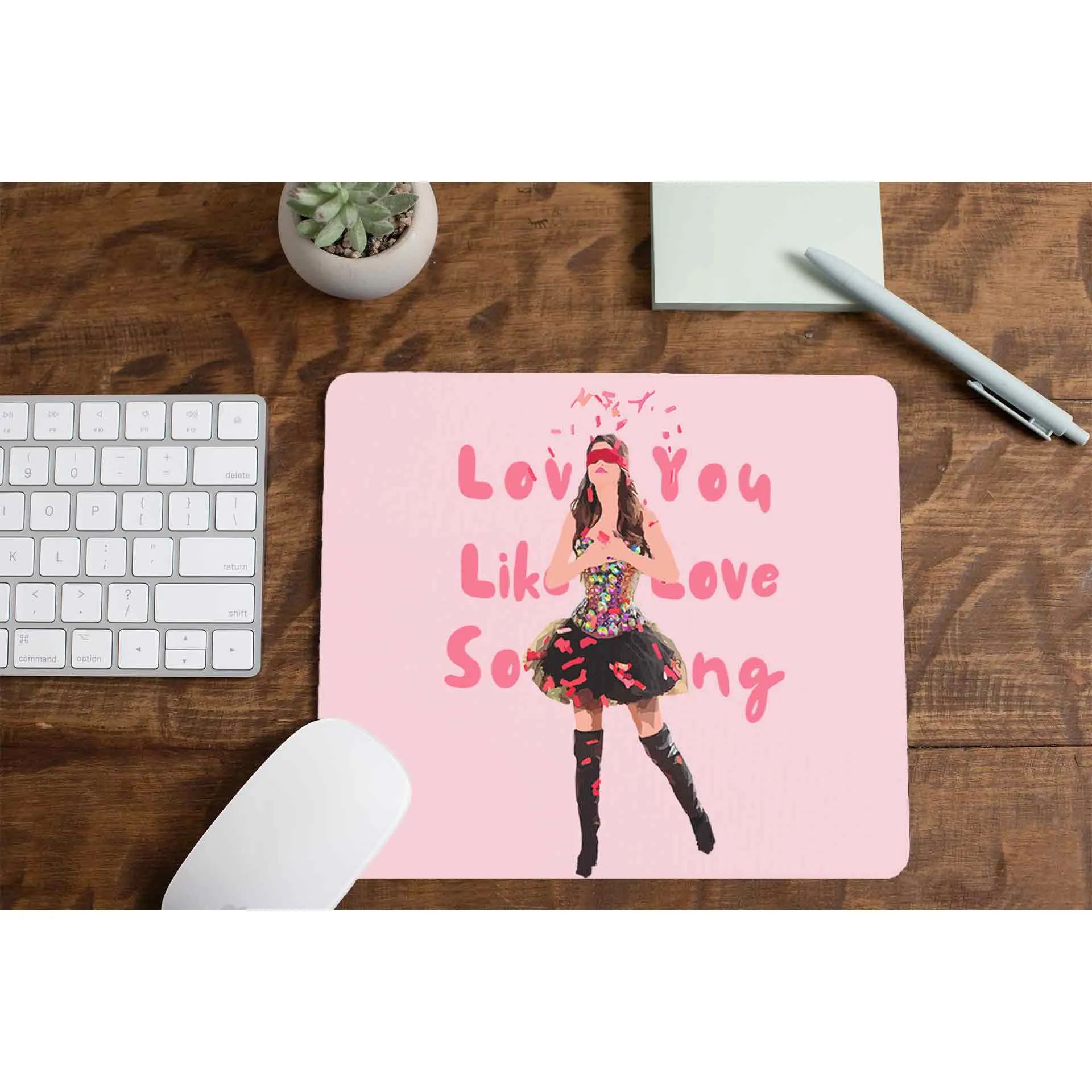 Selena Gomez Mousepad - Love You Like A Love Song