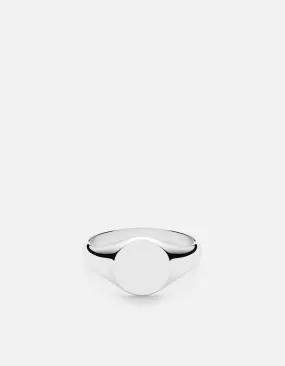 Signet Ring, Sterling Silver