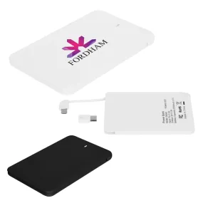 Slim 2500 MAH 3-In-1 Power Bank