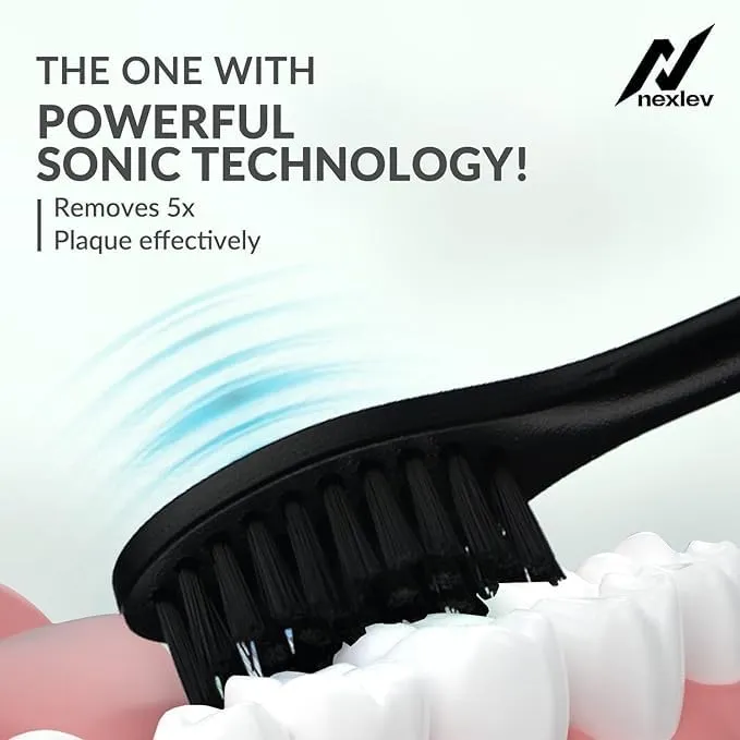 Smart Smile Sonic Electric Toothbrush-Sparkle for Adult |ET-03-BL_N