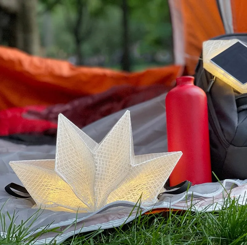 Solar-Powered Light   Power Bank: Solar QWNN