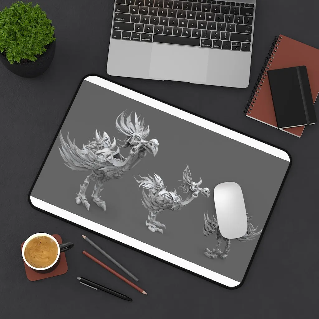 Squawkers the Ostrich Mount Desk Mat