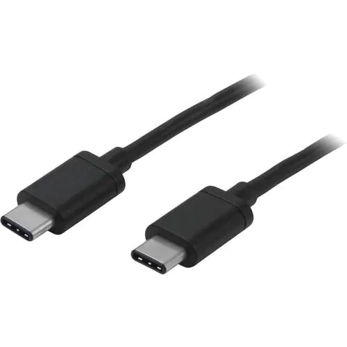 StarTech.com 2m 6 ft USB C Cable - M/M - USB 2.0 - USB-IF Certified - USB-C Charging Cable - USB 2.0 Type C Cable - 2 m USB-C Data Transfer Cable for Tablet, Chromebook, Notebook, MacBook, Wall Charger - First End: 1 x 24-pin USB 2.0 Type C - Male - Secon