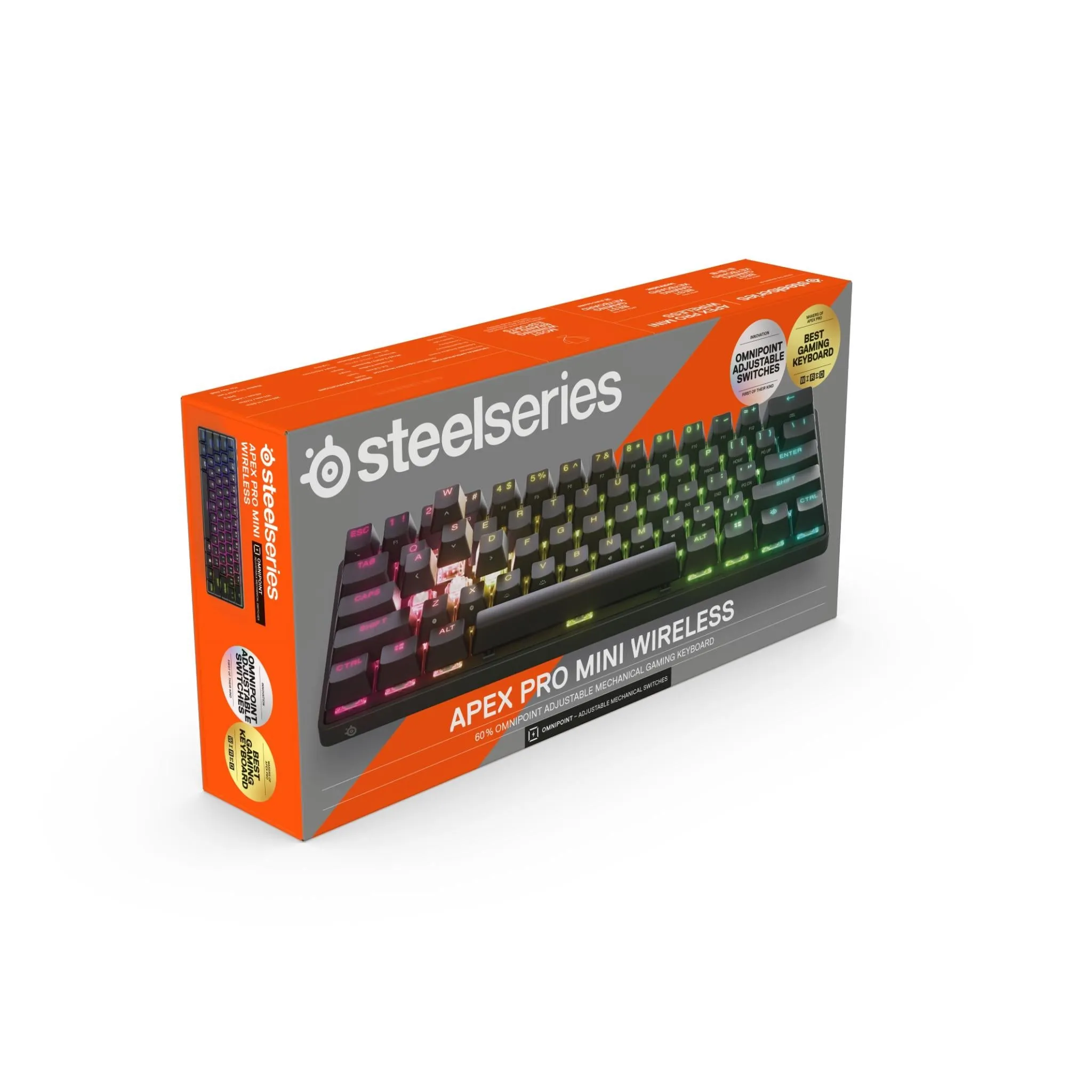 SteelSeries Apex Pro Mini Wireless Gaming Keyboard