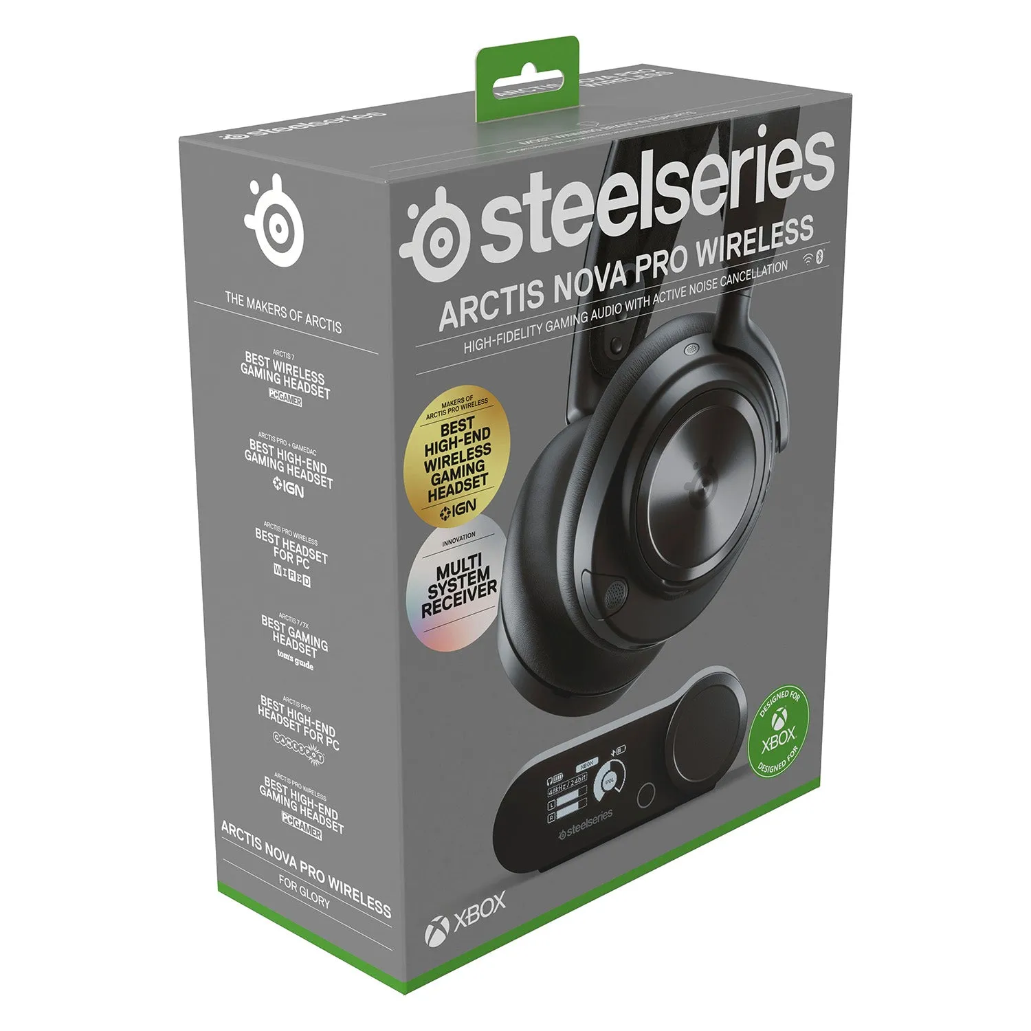 SteelSeries Arctis Nova Pro Wireless Gaming Headset for Xbox, PlayStation, PC and Switch