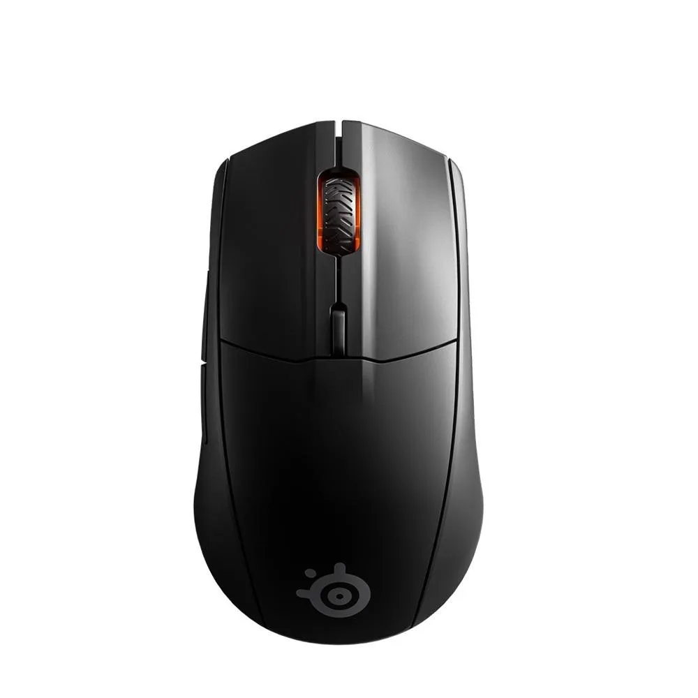 SteelSeries Rival 3 Wireless Gaming Mouse with TrueMove Sensor and Long Battery Life - Black (62521)