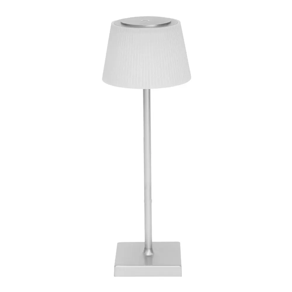 Tate Rechargeable Touch Table Lamp White, Silver, Gold 1240x