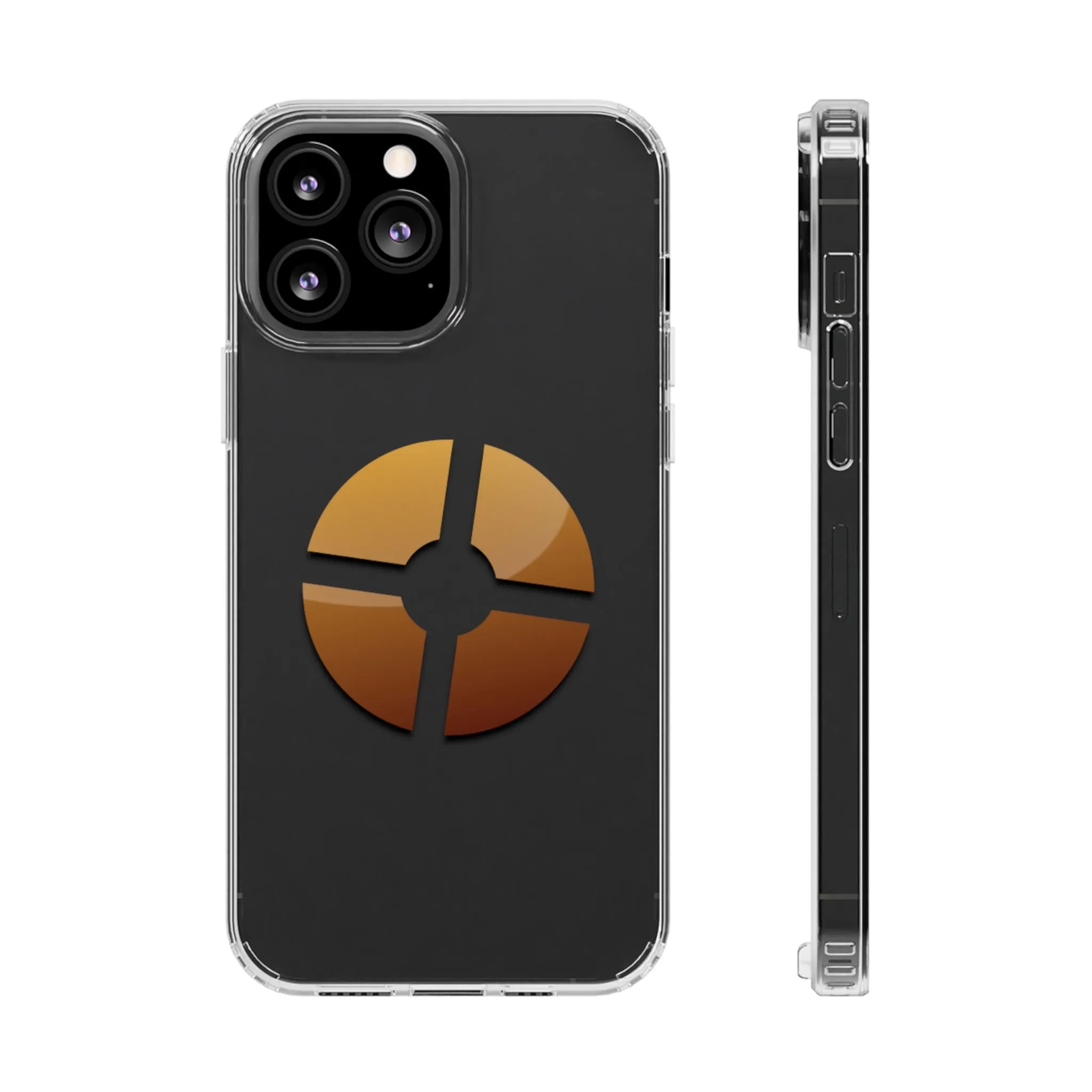 Team Fortress TF2 Clear Phone Case, Gamer Gift, Video Game Accessories, Protective Phone Cover, Geeky Phone Case, Gaming Merch