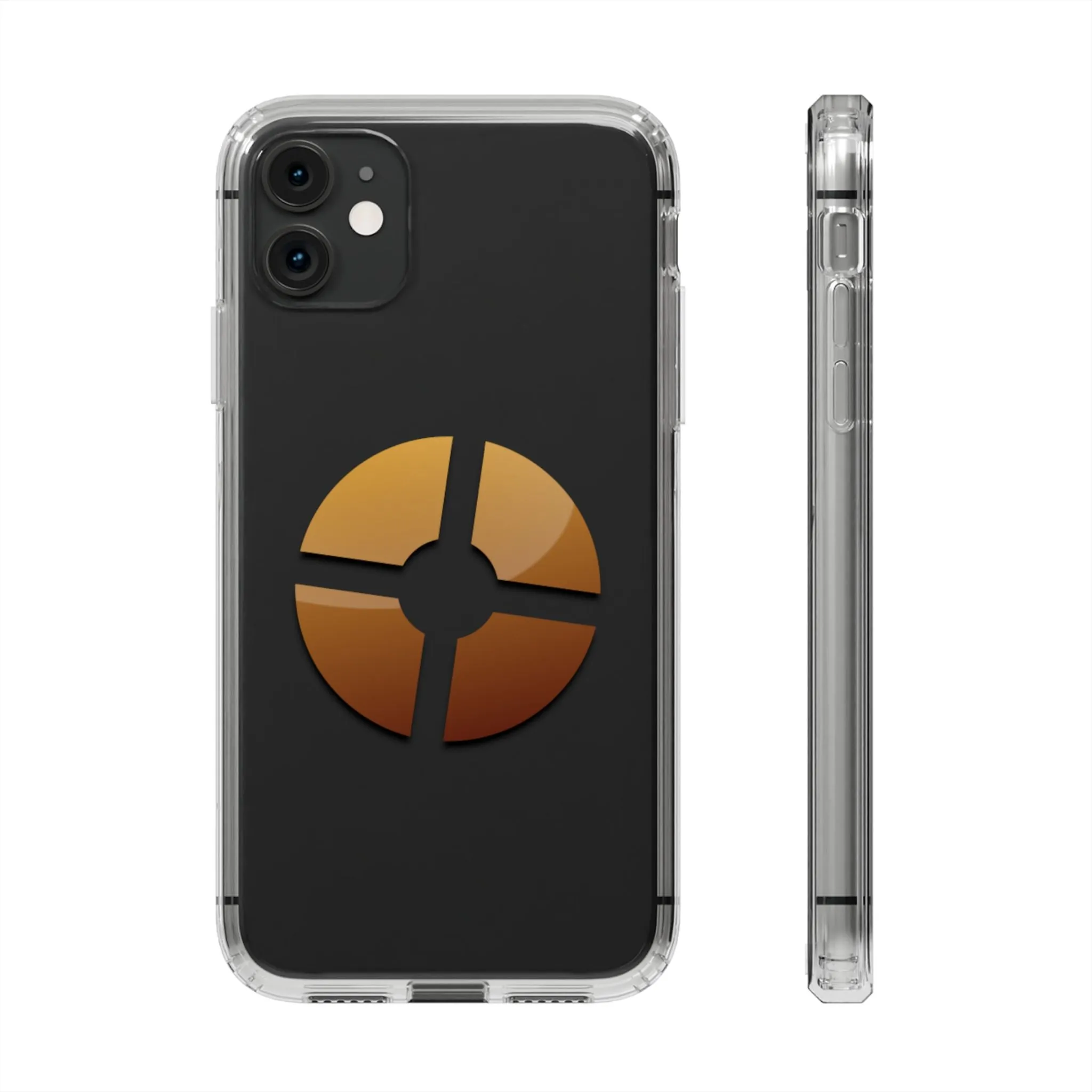 Team Fortress TF2 Clear Phone Case, Gamer Gift, Video Game Accessories, Protective Phone Cover, Geeky Phone Case, Gaming Merch