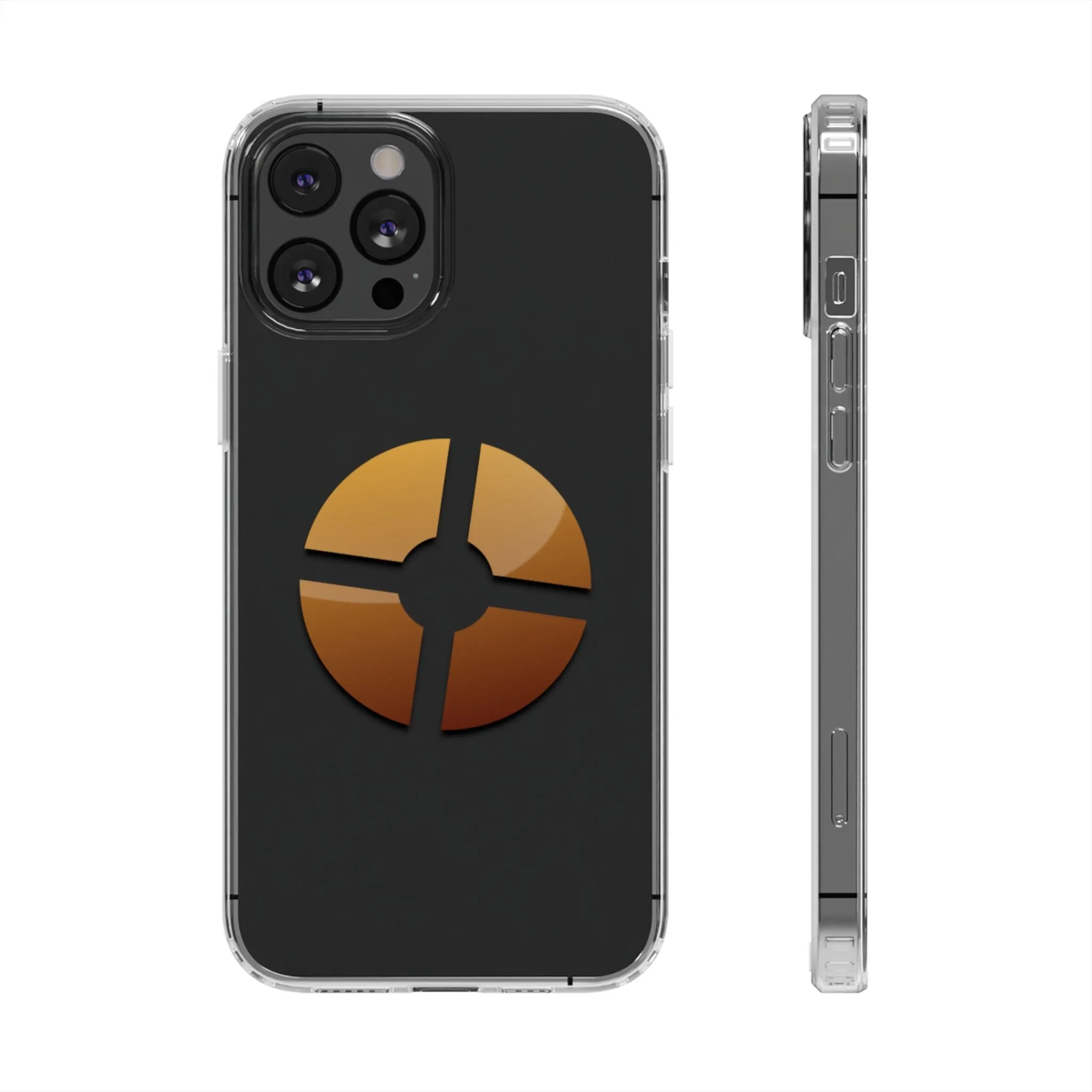 Team Fortress TF2 Clear Phone Case, Gamer Gift, Video Game Accessories, Protective Phone Cover, Geeky Phone Case, Gaming Merch