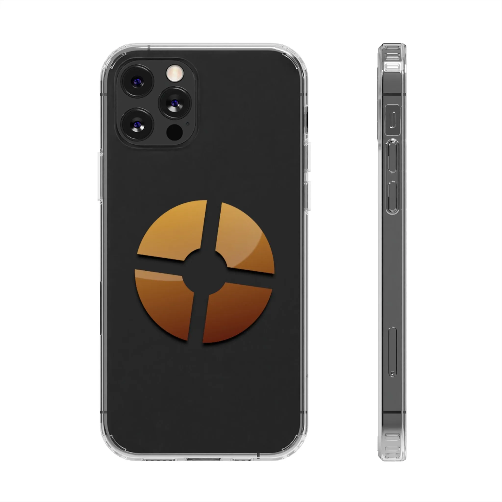 Team Fortress TF2 Clear Phone Case, Gamer Gift, Video Game Accessories, Protective Phone Cover, Geeky Phone Case, Gaming Merch