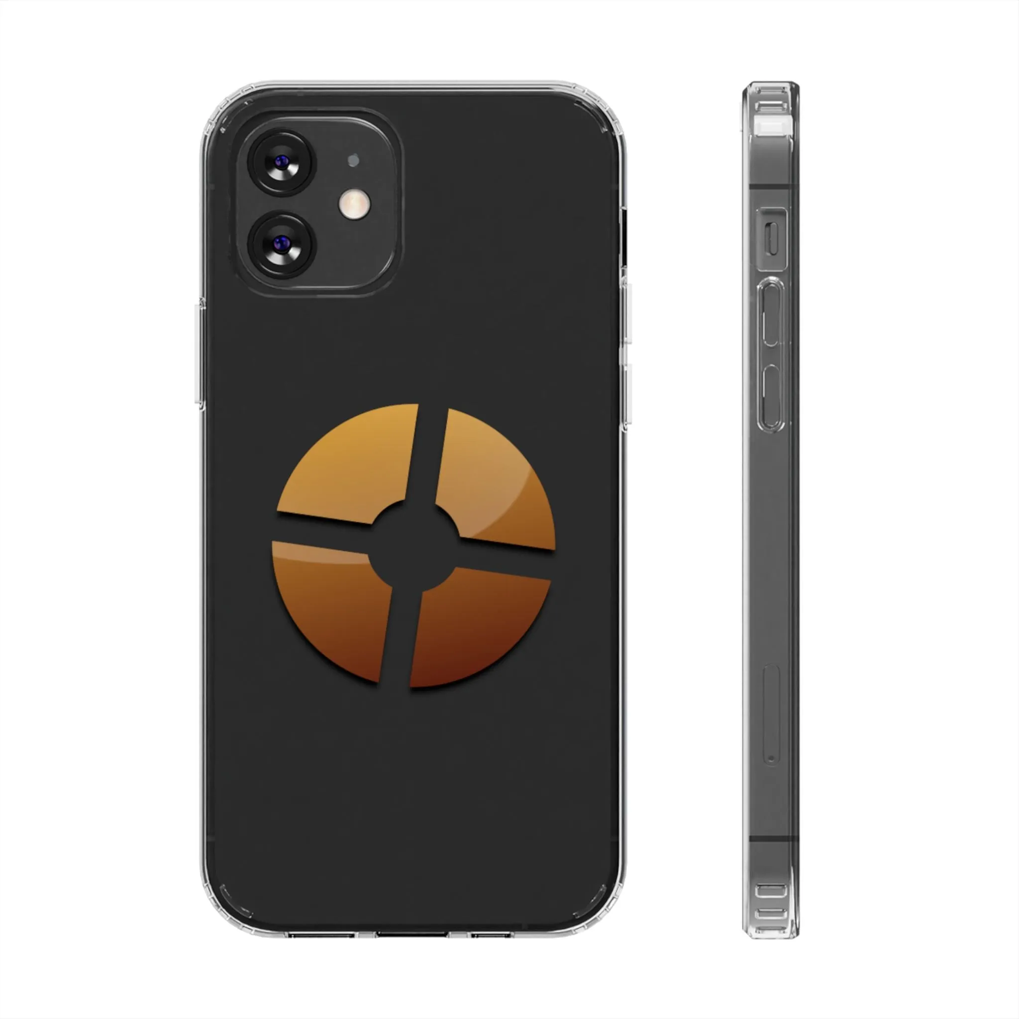 Team Fortress TF2 Clear Phone Case, Gamer Gift, Video Game Accessories, Protective Phone Cover, Geeky Phone Case, Gaming Merch