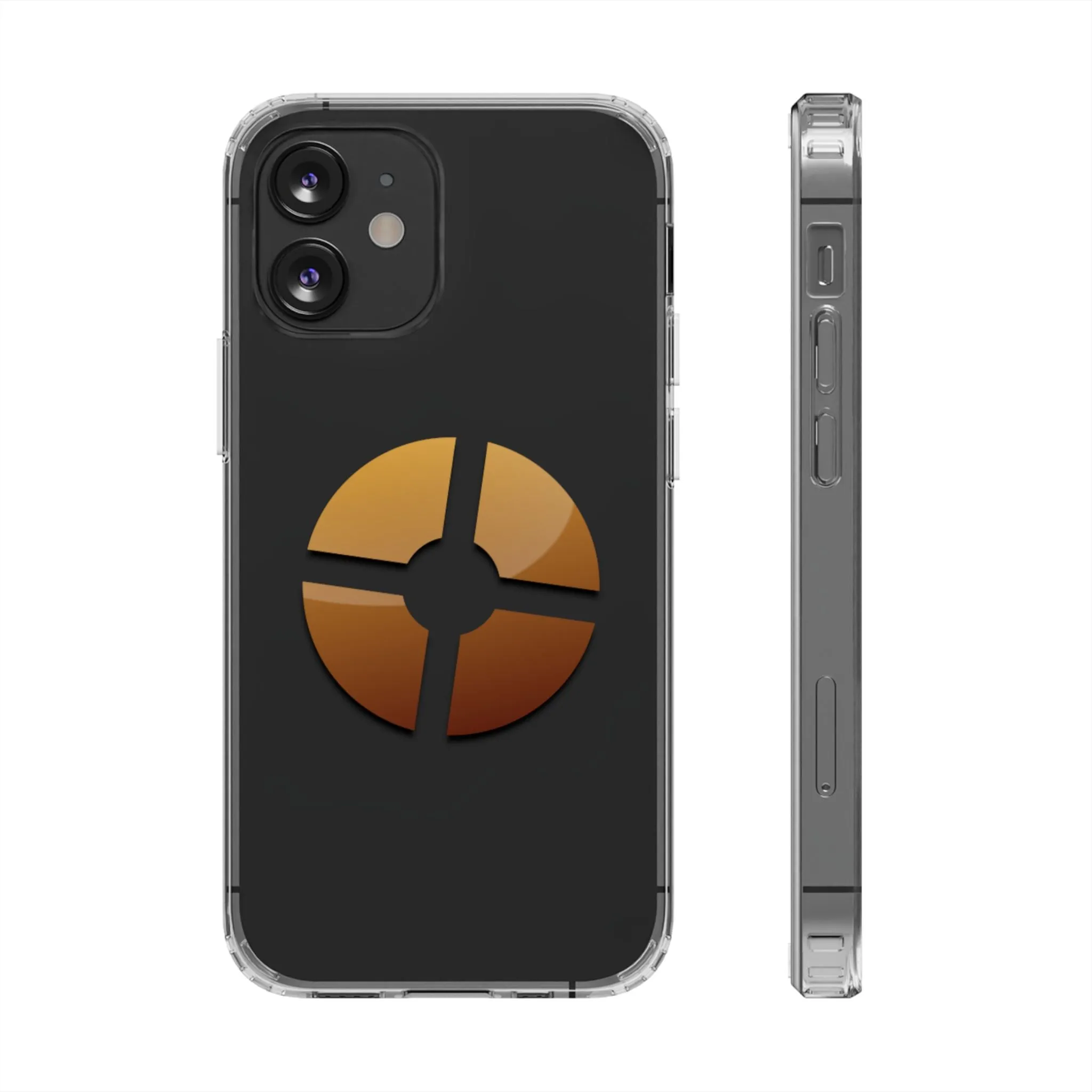 Team Fortress TF2 Clear Phone Case, Gamer Gift, Video Game Accessories, Protective Phone Cover, Geeky Phone Case, Gaming Merch