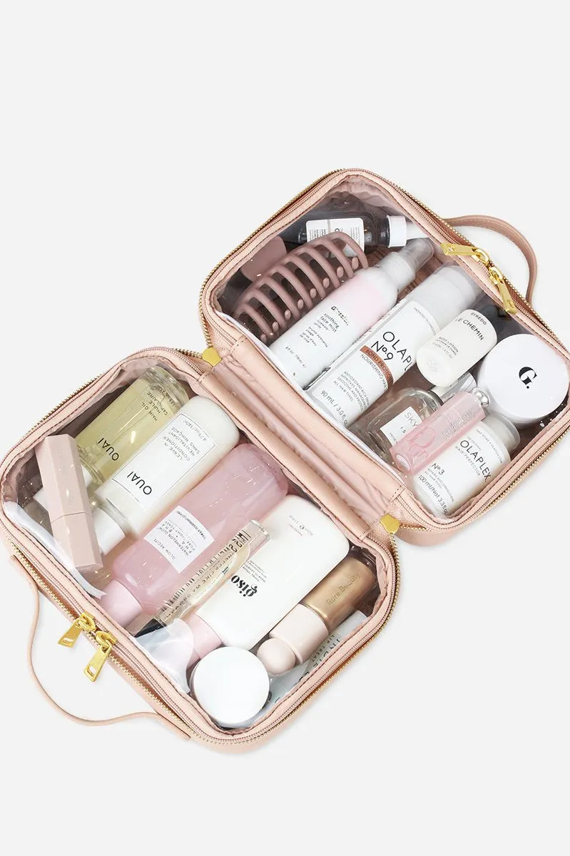 The Toiletry Case Large - Warm Blush