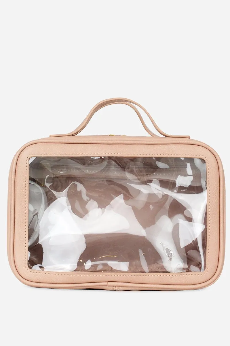 The Toiletry Case Large - Warm Blush