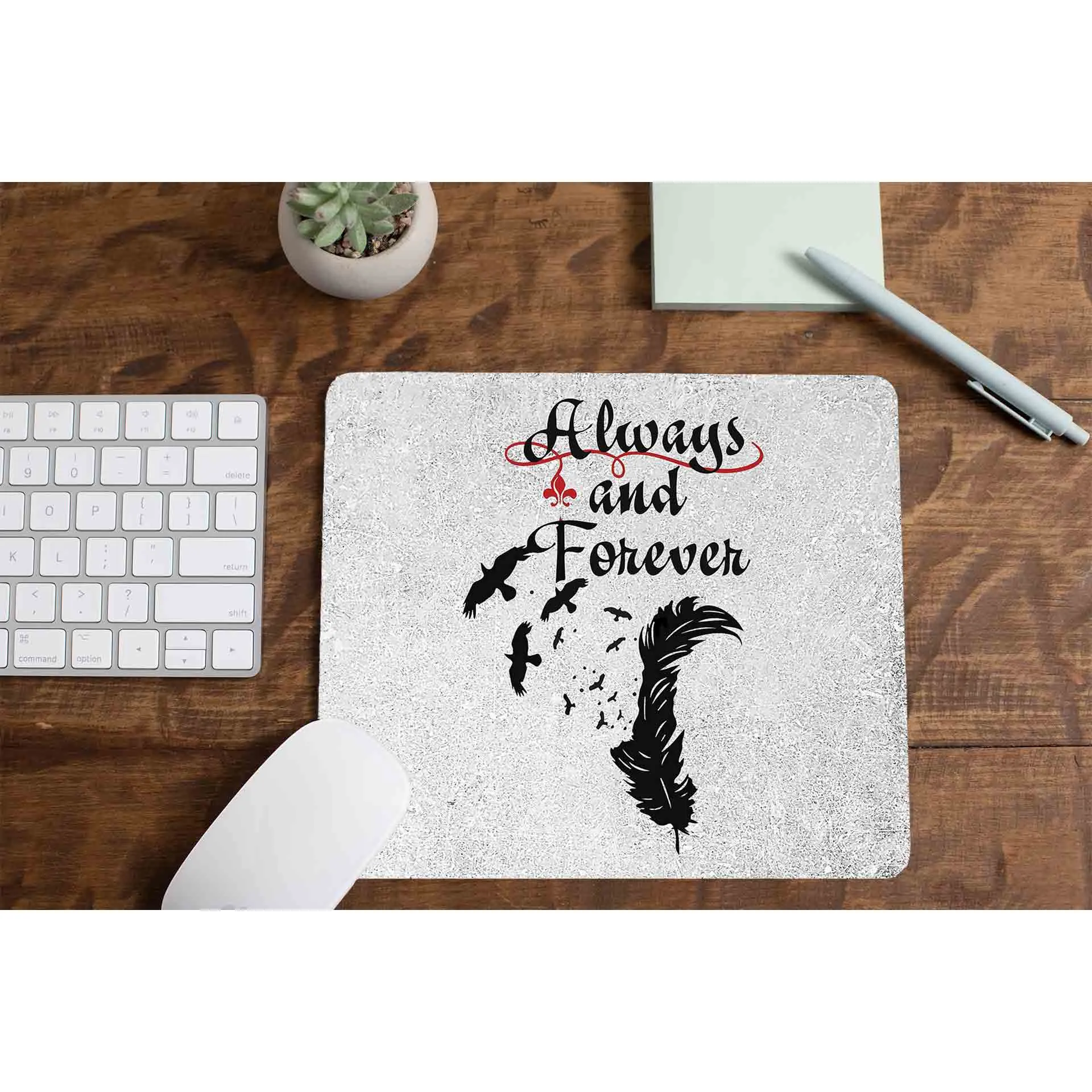 The Vampire Diaries Mousepad - Always and Forever