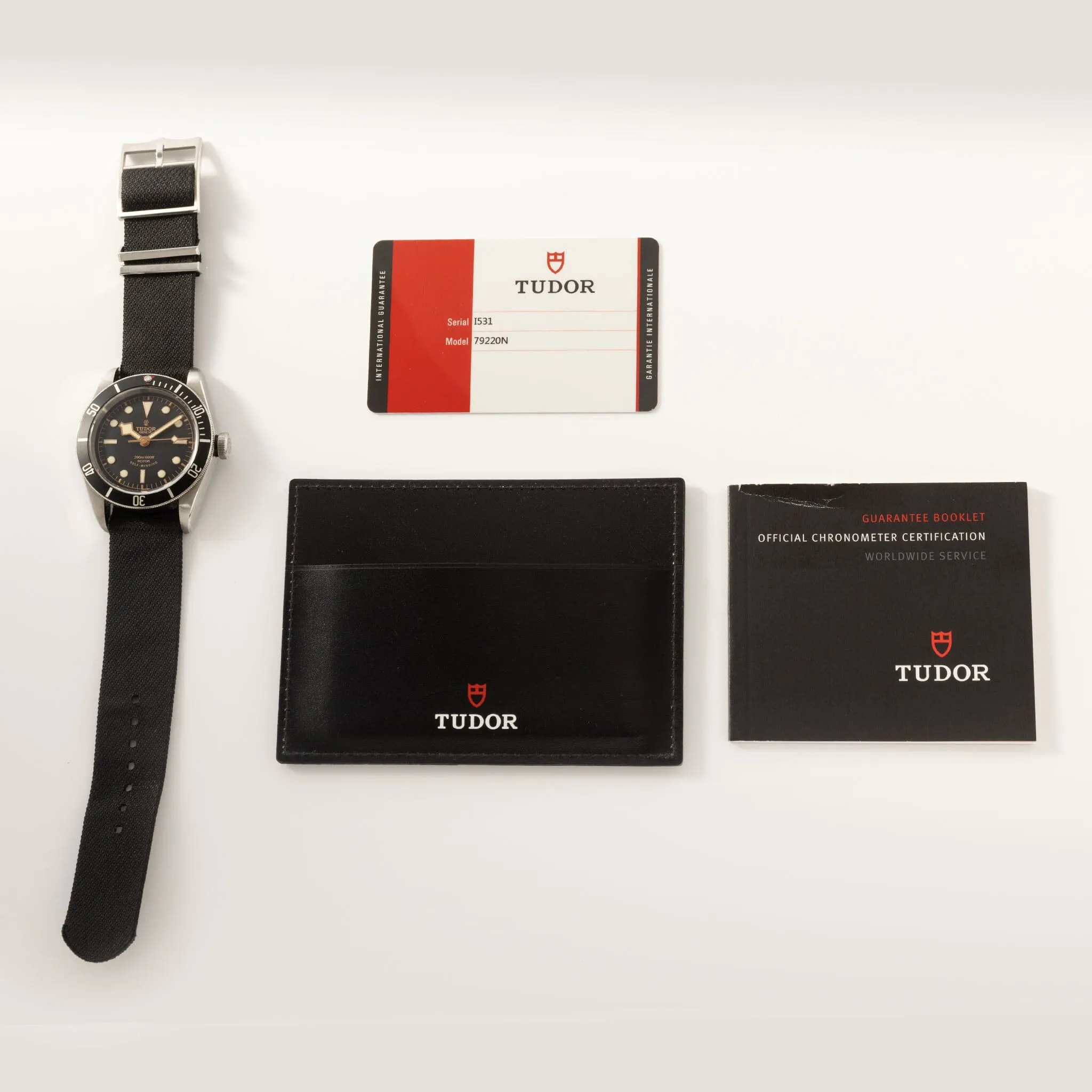 Tudor Black Bay Black ETA-Movement Ref 79220N