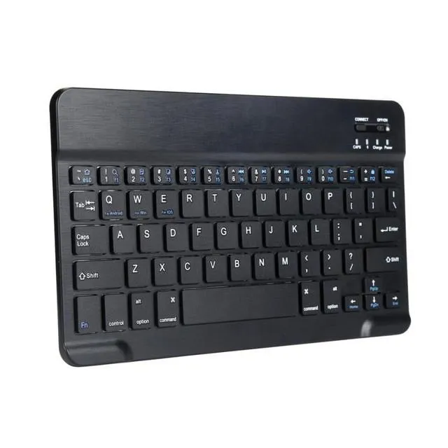 Ultra Slim Wireless Bluetooth Aluminum Gaming Keyb