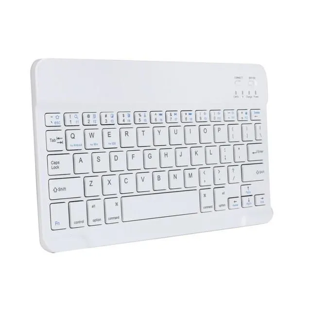 Ultra Slim Wireless Bluetooth Aluminum Gaming Keyb