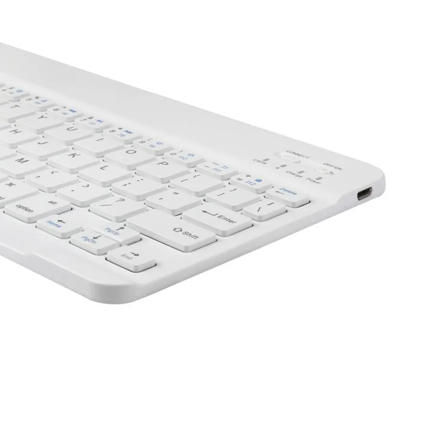 Ultra Slim Wireless Bluetooth Aluminum Gaming Keyb